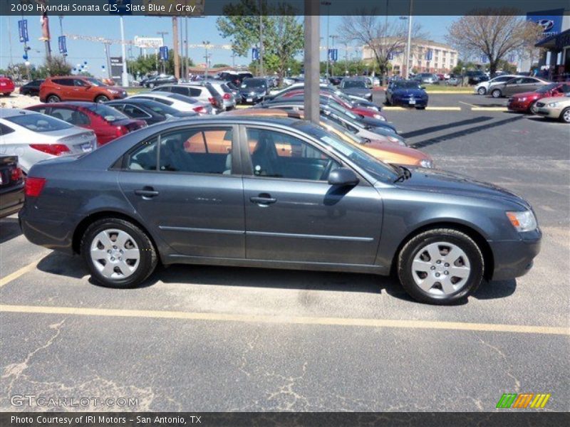 Slate Blue / Gray 2009 Hyundai Sonata GLS