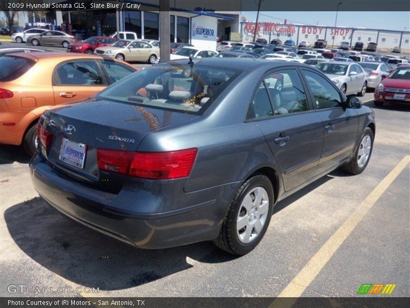 Slate Blue / Gray 2009 Hyundai Sonata GLS
