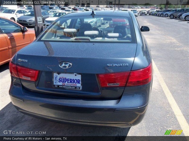 Slate Blue / Gray 2009 Hyundai Sonata GLS
