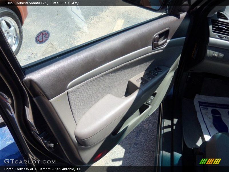 Slate Blue / Gray 2009 Hyundai Sonata GLS