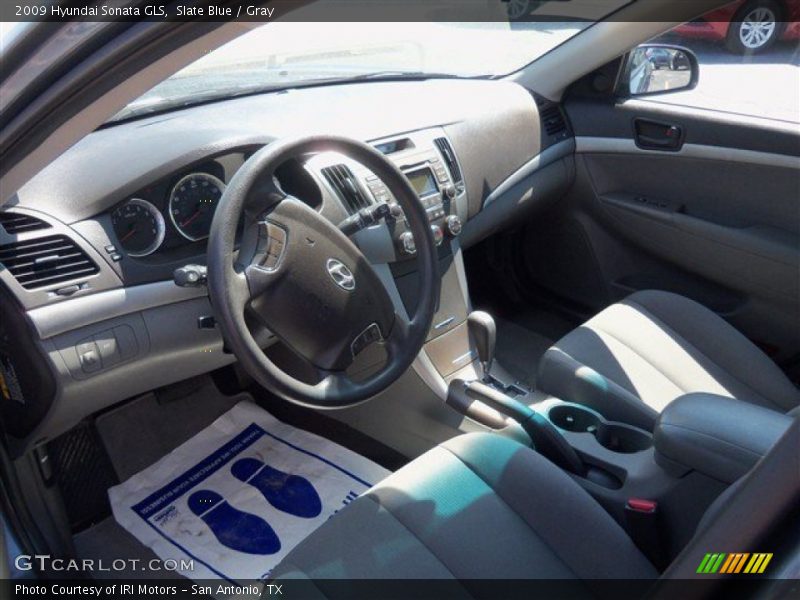 Slate Blue / Gray 2009 Hyundai Sonata GLS