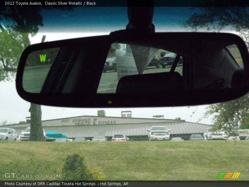 Classic Silver Metallic / Black 2012 Toyota Avalon