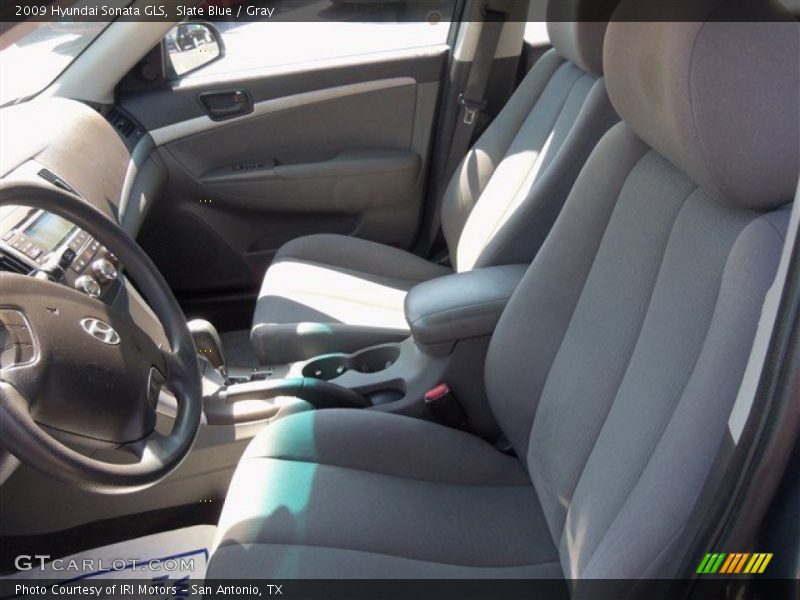 Slate Blue / Gray 2009 Hyundai Sonata GLS