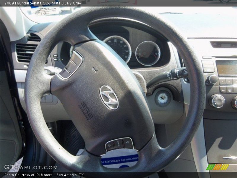 Slate Blue / Gray 2009 Hyundai Sonata GLS