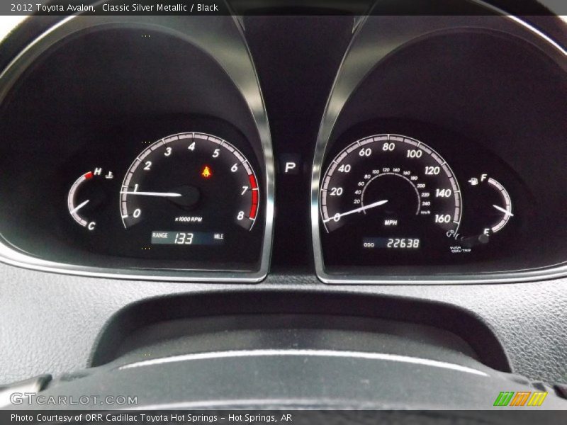 Classic Silver Metallic / Black 2012 Toyota Avalon