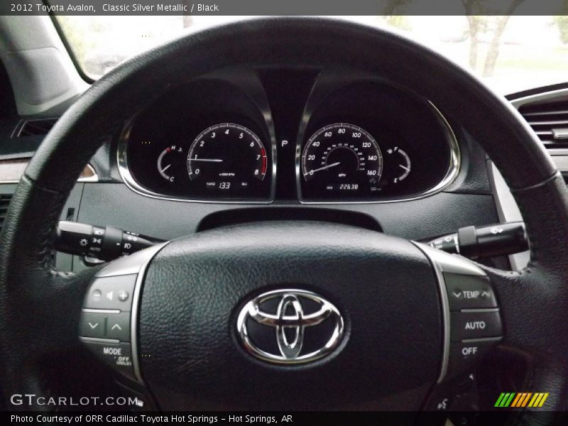 Classic Silver Metallic / Black 2012 Toyota Avalon