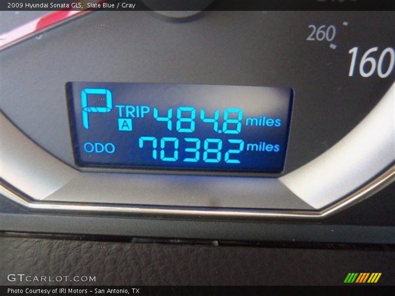 Slate Blue / Gray 2009 Hyundai Sonata GLS