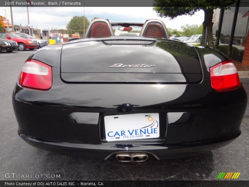 Black / Terracotta 2005 Porsche Boxster