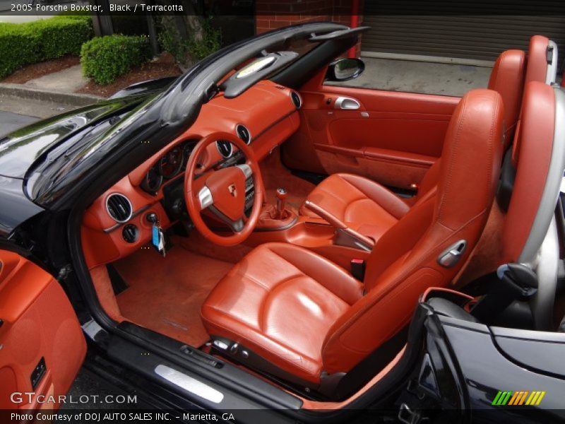  2005 Boxster  Terracotta Interior