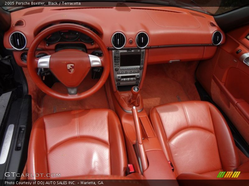 Dashboard of 2005 Boxster 