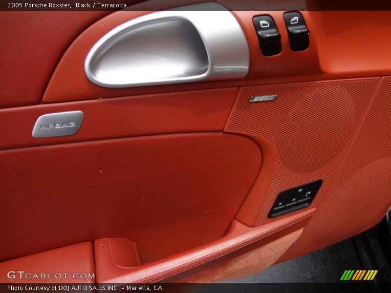 Controls of 2005 Boxster 