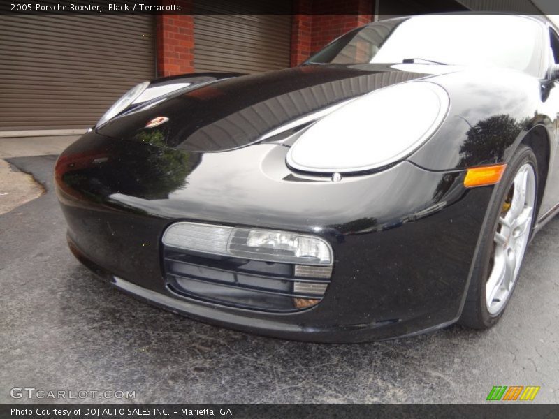 Black / Terracotta 2005 Porsche Boxster