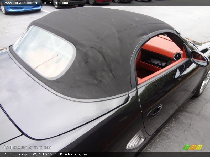 Black / Terracotta 2005 Porsche Boxster
