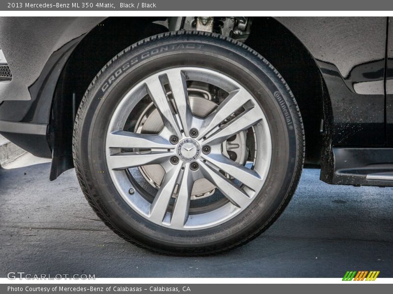 Black / Black 2013 Mercedes-Benz ML 350 4Matic