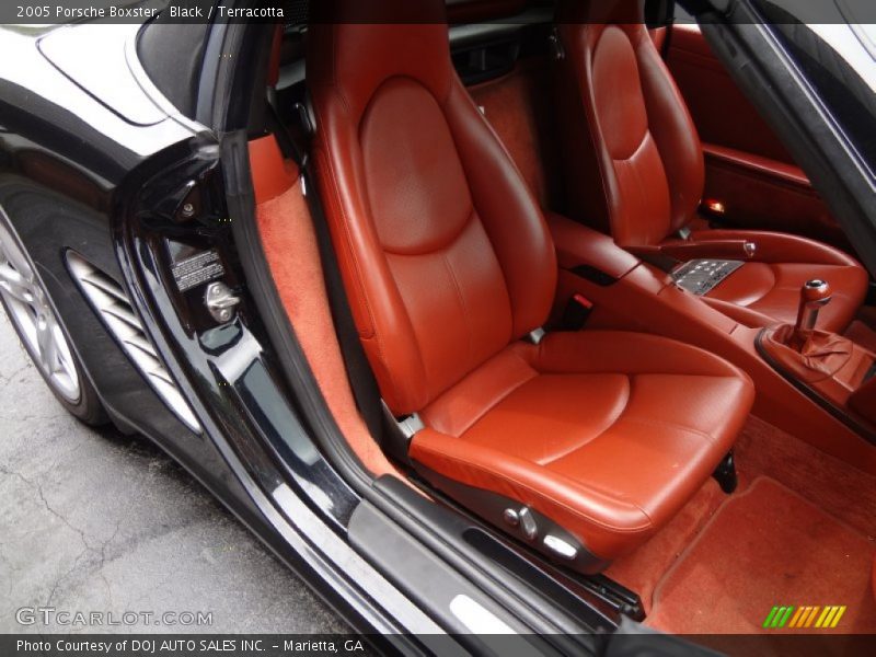 Front Seat of 2005 Boxster 
