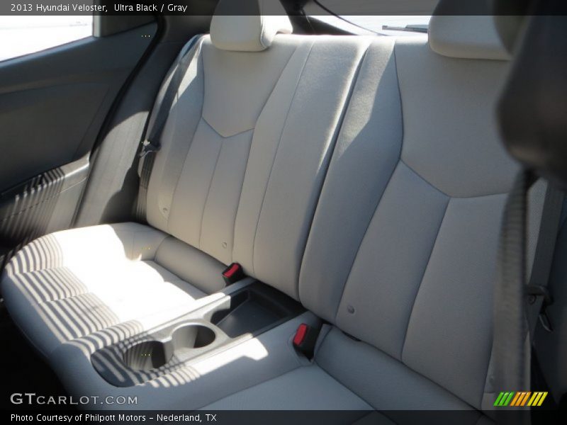Ultra Black / Gray 2013 Hyundai Veloster