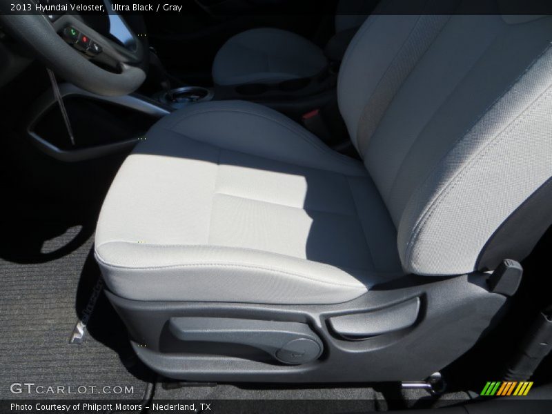 Ultra Black / Gray 2013 Hyundai Veloster