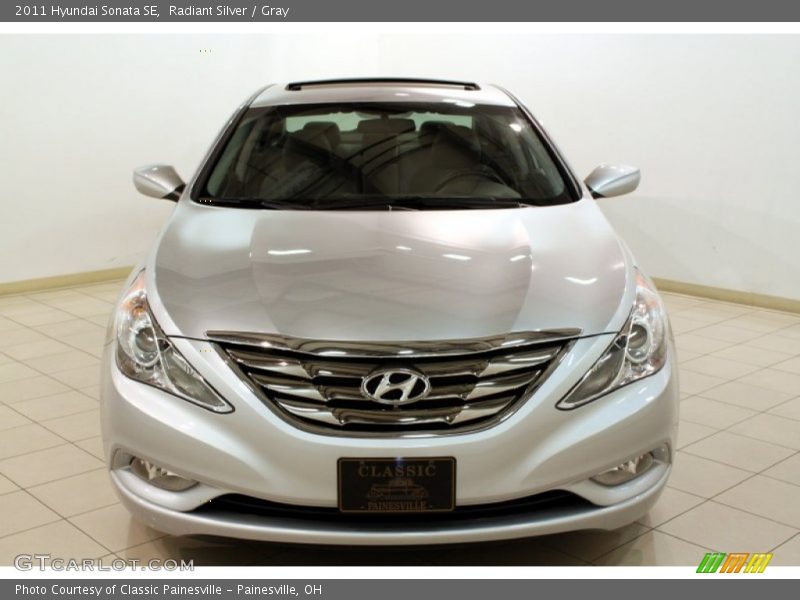 Radiant Silver / Gray 2011 Hyundai Sonata SE