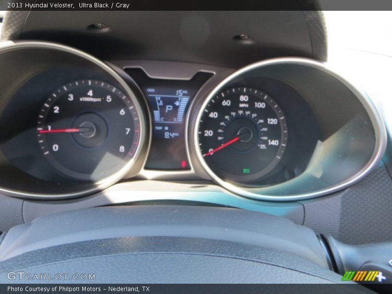 Ultra Black / Gray 2013 Hyundai Veloster