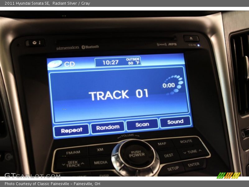 Radiant Silver / Gray 2011 Hyundai Sonata SE
