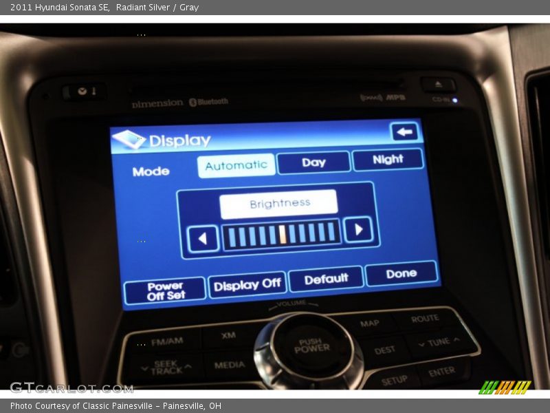 Radiant Silver / Gray 2011 Hyundai Sonata SE