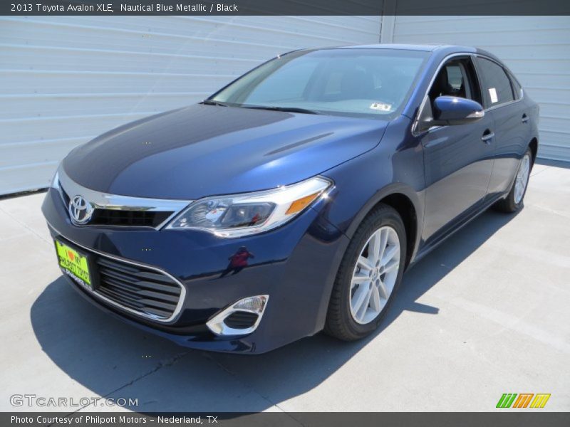 Nautical Blue Metallic / Black 2013 Toyota Avalon XLE