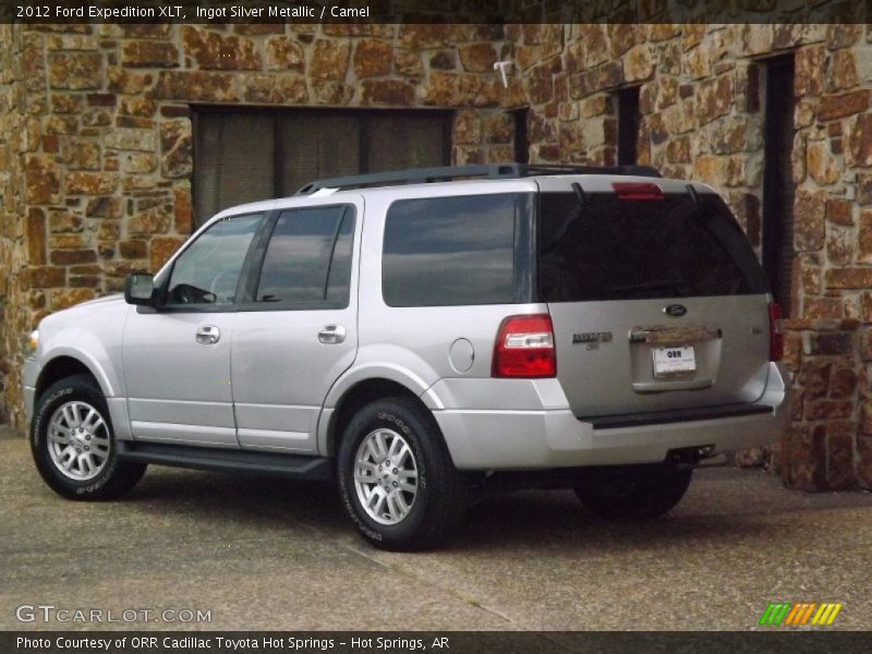 Ingot Silver Metallic / Camel 2012 Ford Expedition XLT