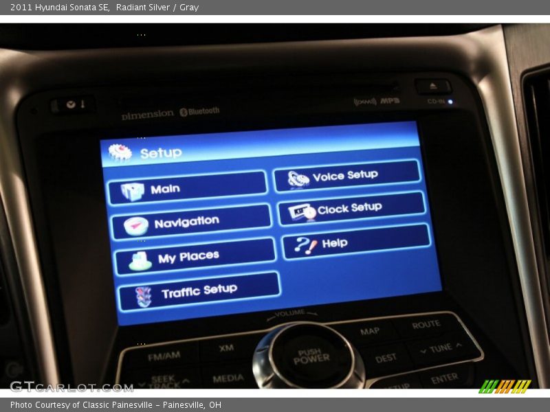 Radiant Silver / Gray 2011 Hyundai Sonata SE