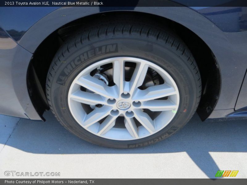 Nautical Blue Metallic / Black 2013 Toyota Avalon XLE