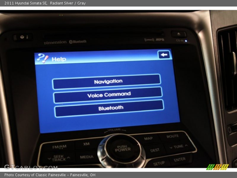 Radiant Silver / Gray 2011 Hyundai Sonata SE