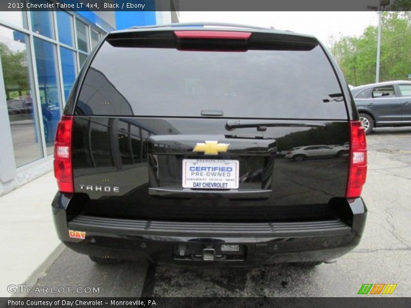 Black / Ebony 2013 Chevrolet Tahoe LT 4x4