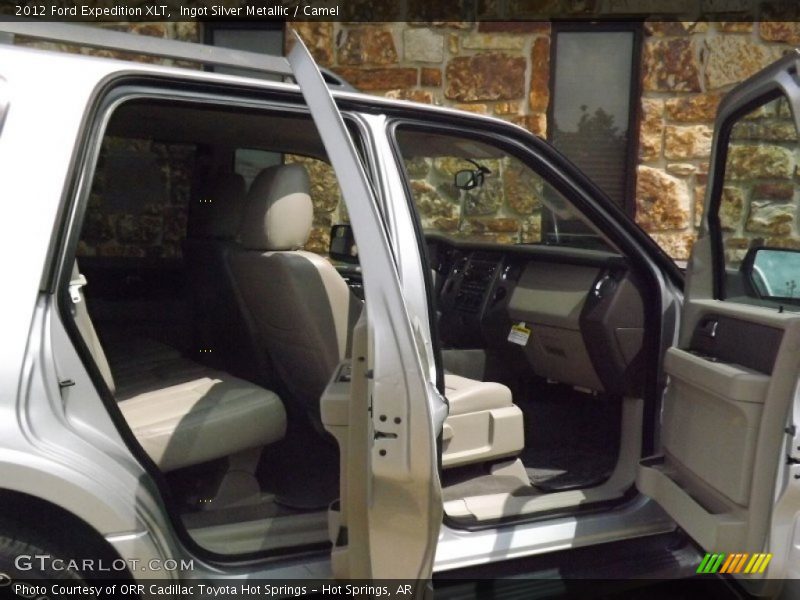 Ingot Silver Metallic / Camel 2012 Ford Expedition XLT