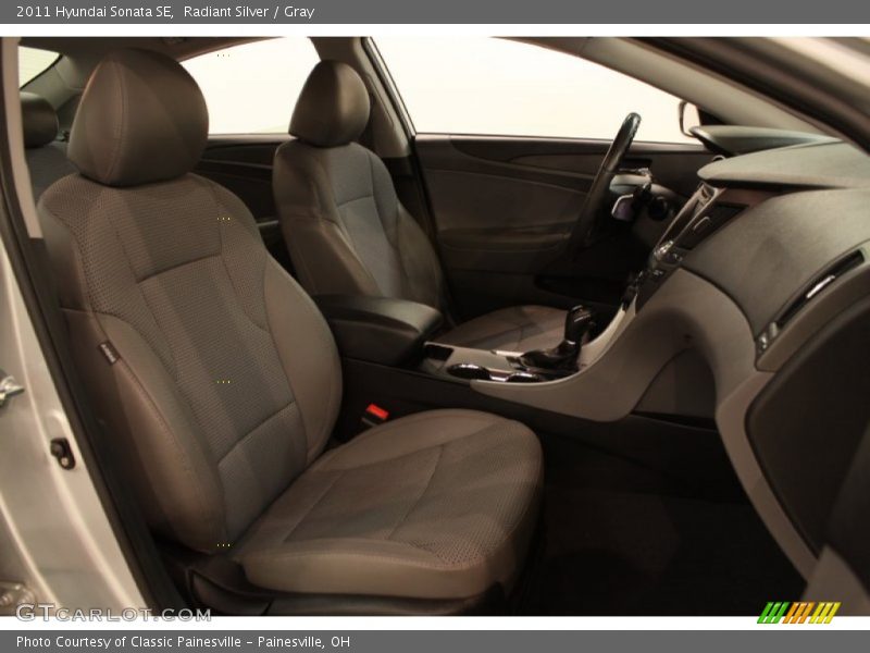Radiant Silver / Gray 2011 Hyundai Sonata SE