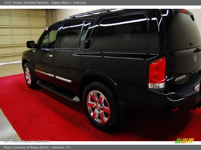 Galaxy Black / Charcoal 2012 Nissan Armada Platinum
