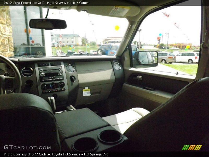 Ingot Silver Metallic / Camel 2012 Ford Expedition XLT