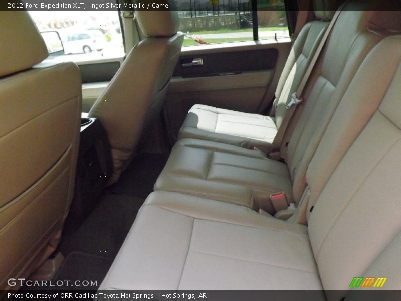 Ingot Silver Metallic / Camel 2012 Ford Expedition XLT