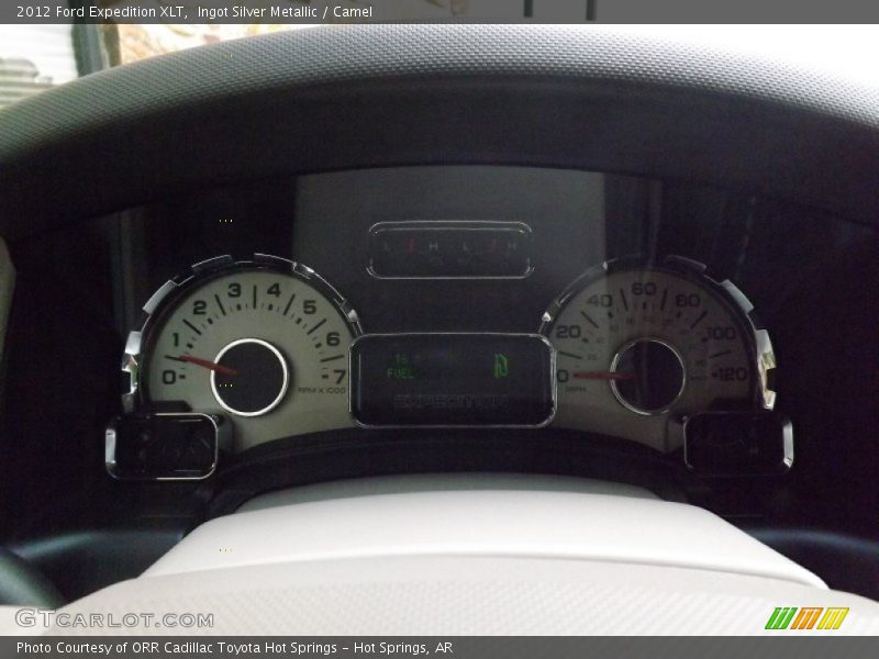 Ingot Silver Metallic / Camel 2012 Ford Expedition XLT