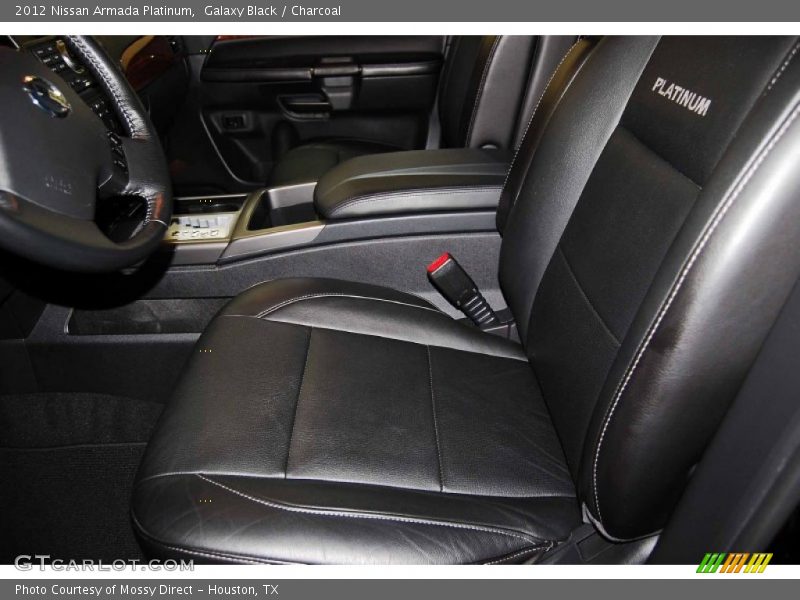 Galaxy Black / Charcoal 2012 Nissan Armada Platinum