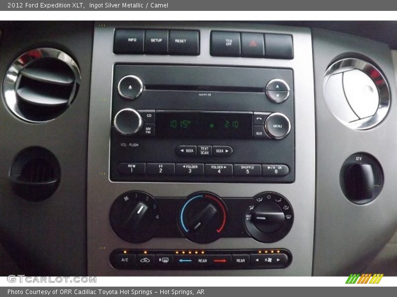 Ingot Silver Metallic / Camel 2012 Ford Expedition XLT