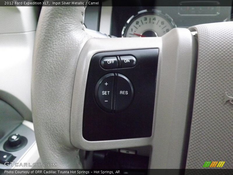 Ingot Silver Metallic / Camel 2012 Ford Expedition XLT