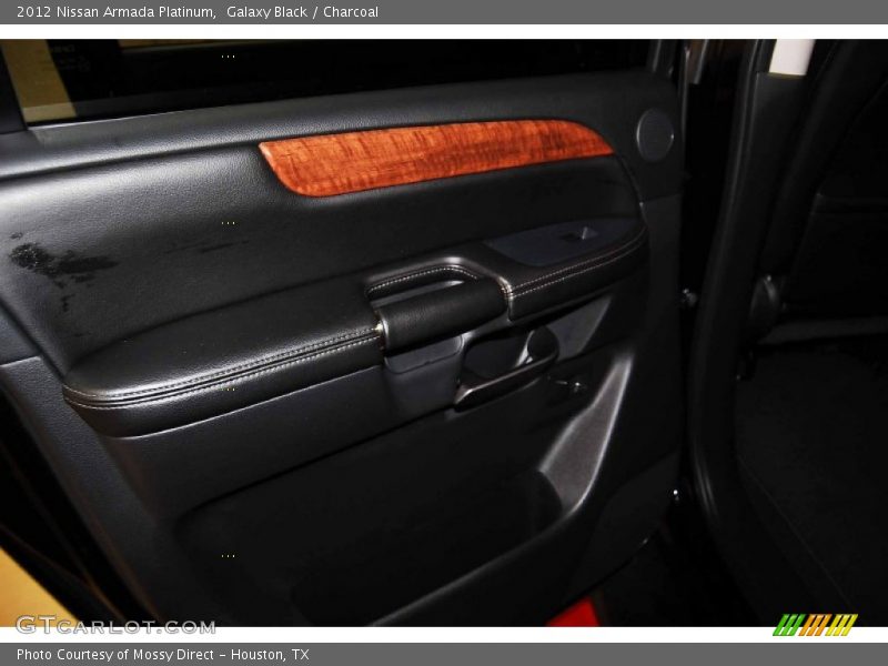 Galaxy Black / Charcoal 2012 Nissan Armada Platinum
