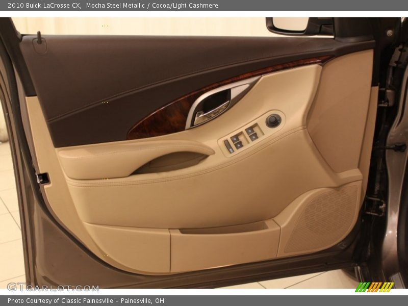 Mocha Steel Metallic / Cocoa/Light Cashmere 2010 Buick LaCrosse CX