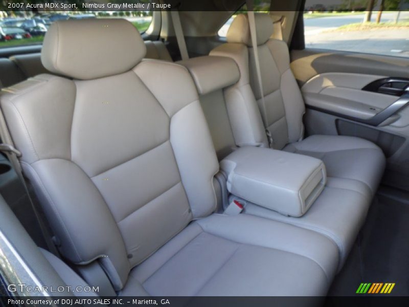Nimbus Gray Metallic / Taupe 2007 Acura MDX Sport