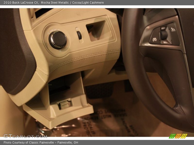 Mocha Steel Metallic / Cocoa/Light Cashmere 2010 Buick LaCrosse CX