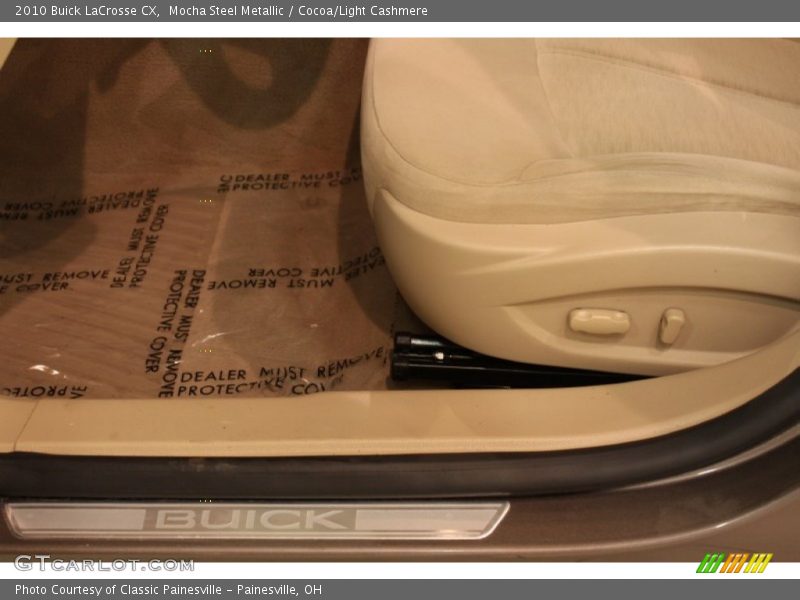 Mocha Steel Metallic / Cocoa/Light Cashmere 2010 Buick LaCrosse CX