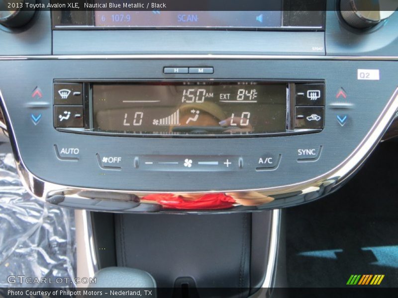 Nautical Blue Metallic / Black 2013 Toyota Avalon XLE