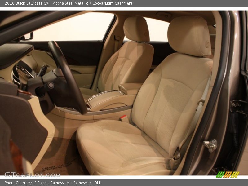 Mocha Steel Metallic / Cocoa/Light Cashmere 2010 Buick LaCrosse CX