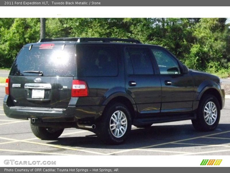 Tuxedo Black Metallic / Stone 2011 Ford Expedition XLT