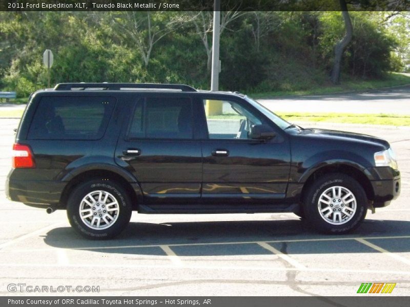 Tuxedo Black Metallic / Stone 2011 Ford Expedition XLT