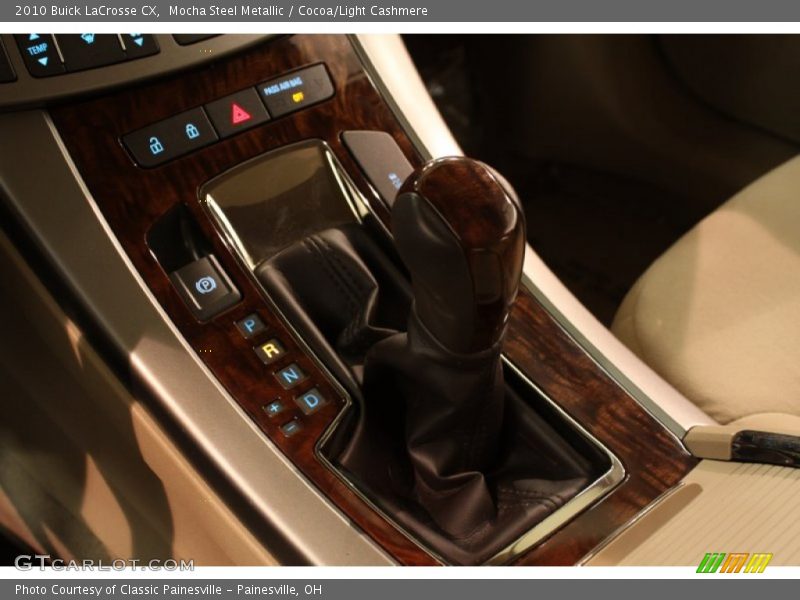 Mocha Steel Metallic / Cocoa/Light Cashmere 2010 Buick LaCrosse CX